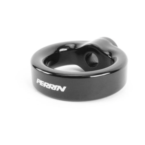 Tow Hook Upgrade Kit Glossy Black (for use with license plate relocate stem)