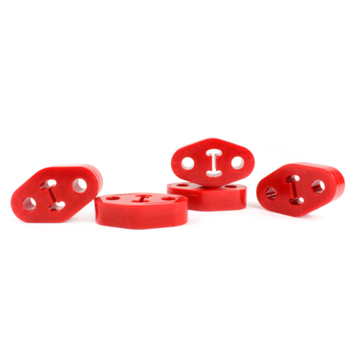 Exhaust Hanger Single 15mm Red Extra Long Length, for93-07 Impreza, WRX, STI