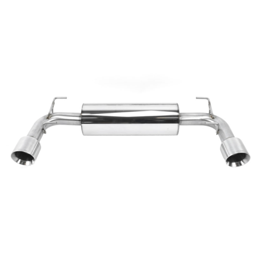 Catback Exhaust 2.5" for BRZ/FR-S/86 w/Dual Tips & Resonator Brushed