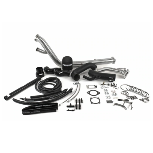 Rotated Turbo Tuner Kit with Black Intake 02-07 WRX/STI