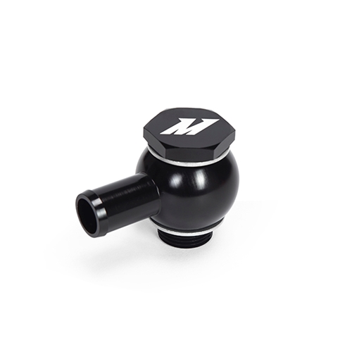 Mishimoto Banjo Fitting With Bolt M20 x 5/8 Straight, Black