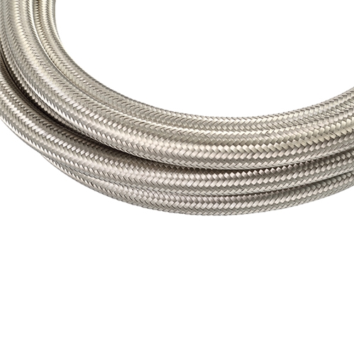 Mishimoto -6AN Braided Line, Stainless Steel - 15ft