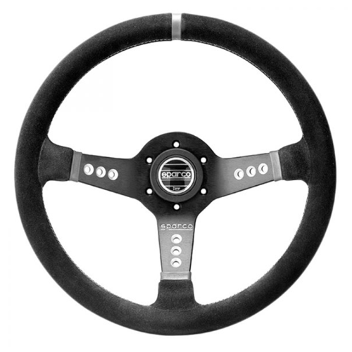 SPARCO STEERING WHEEL L777 SUEDE BLACK