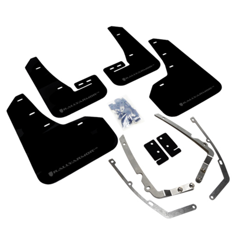 2015-21 MKVII VW Golf/GTI/TSI/SPORTWAGEN/ALLTRACK Mud Flaps Grey Logo