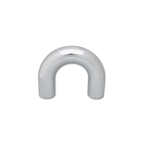 180 Degree Aluminum Bend, 2.5" O.D. - Polished