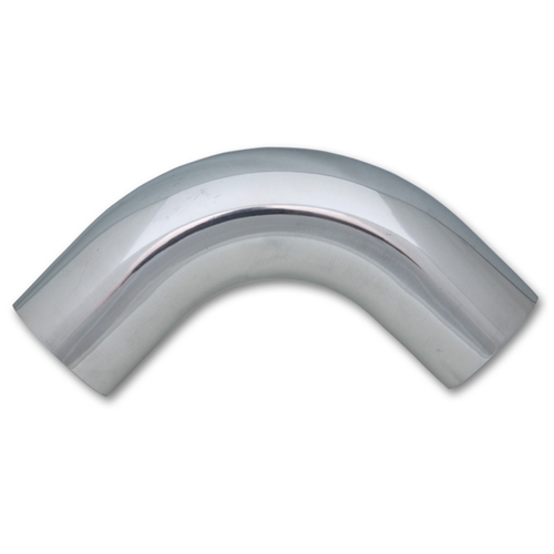 90 Degree Aluminum Bend, 4" O.D. - Polished