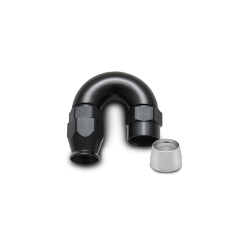180 Degree High Flow Hose End Fitting for PTFE Lined Hose, -16AN