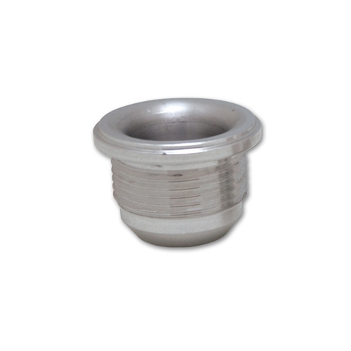 Male -20AN Steel Weld Bung (1-5/8-12 SAE Thread; 1-3/4" Flange OD)