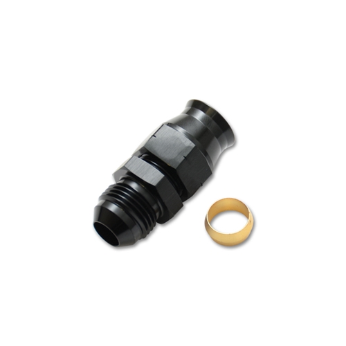 Tube to Male AN Adapter with Brass Olive Inserts, -10AN, Tube Size - 0.625"