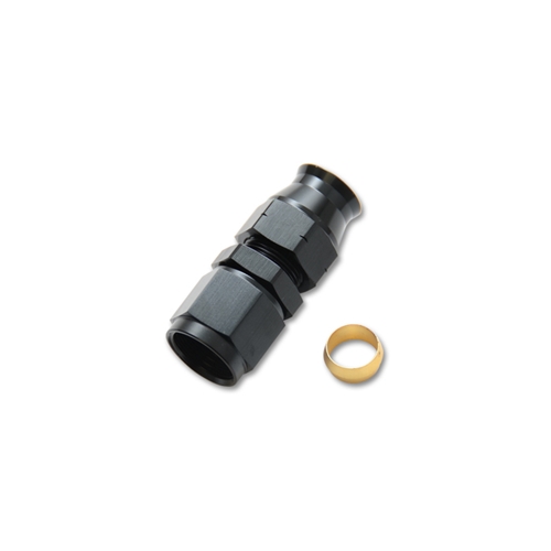 Tube to Female AN Adapter with Brass Olive Inserts, -8AN, Tube Size - 0.375"