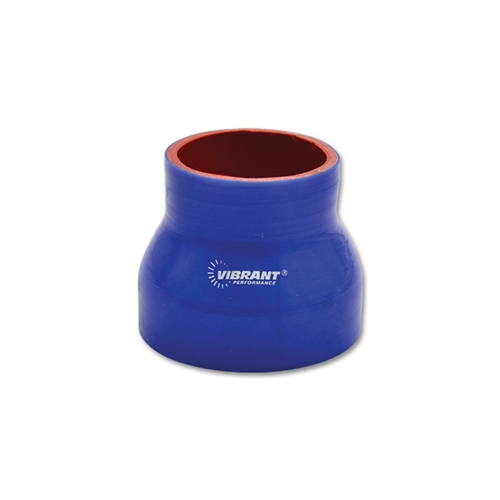 Reducer Coupler, 3.00" I.D. x 2.75" I.D. x 4.50" Long - Blue