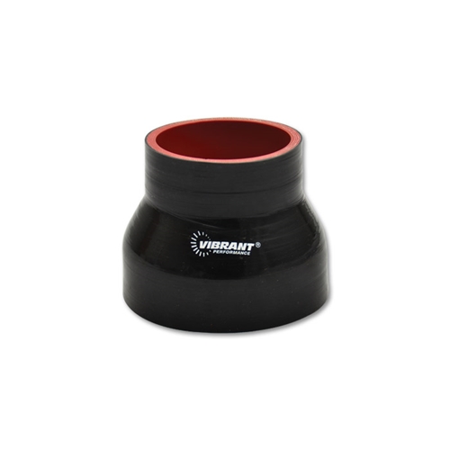 Reducer Coupler, 4.00" I.D. x 4.25" I.D. x 4.50" Long - Black
