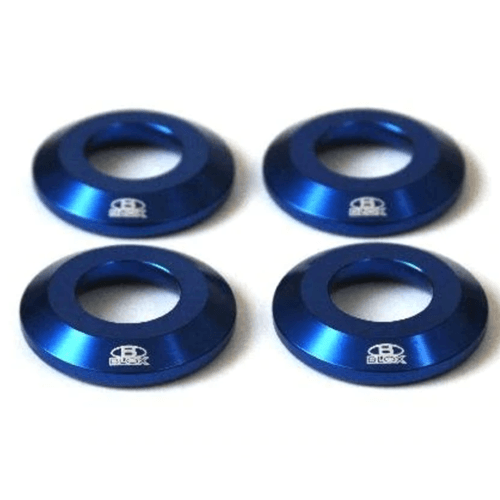 S2000 Differential Mount Collars Blue