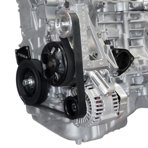 T7Design Honda K20 K24 Alternator Relocate Kit