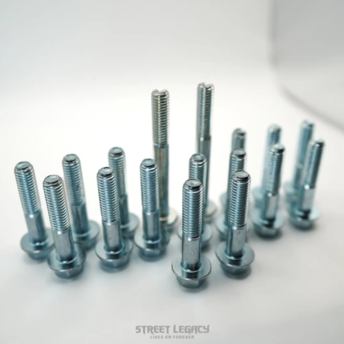Street Legacy Honda K-Series Transmission Case Bolts - SILVER
