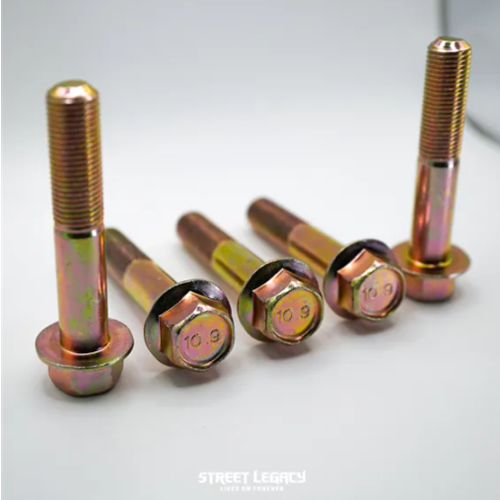 Street Legacy B-SERIES Transmission Bellhousing Bolts  - Yellow
