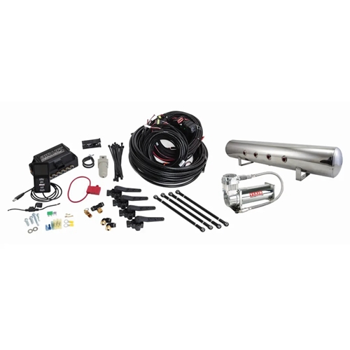 Airlift Performance 3H (3/8" Air Line, 5 Gallon Polished Tank, VIAIR 444C Compressor)