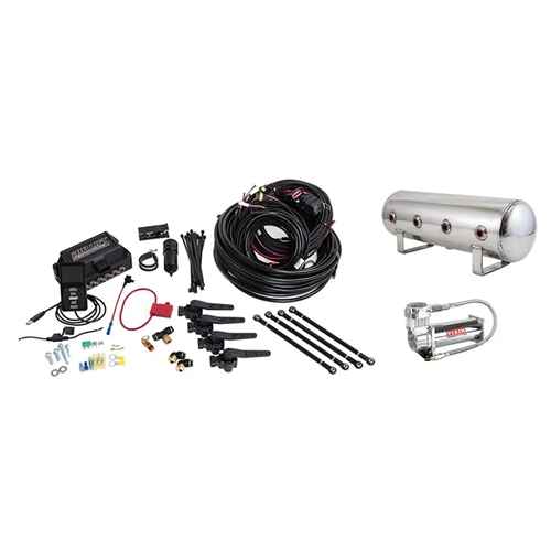 Airlift Performance 3H (1/4" Air Line, 2.5 Gallon Polished Tank, VIAIR 444C Compressor)