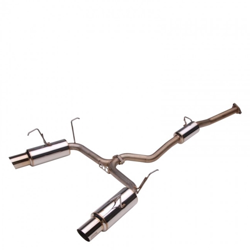 Cat-Back Exhaust / MegaPower / kit / Honda / S2000 2000-2009 / Dual 60mm