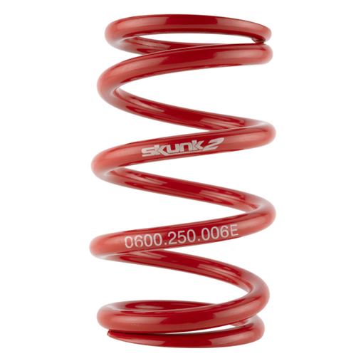 Race Spring / 1 pcs / 6" L x 2.5" ID / Ellipse / 6kg/mm 336lb/in