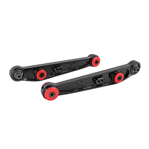 Lower Control Arm / Rear / Alpha Series / Set of 2 / Honda / Civic CR-X 1988-1995 Integra 1990-2001 / Black