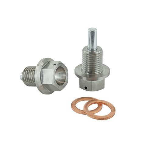Drain Plug / Magnetic / Set of 2 / Honda / M14 X 1.5 / Titanium