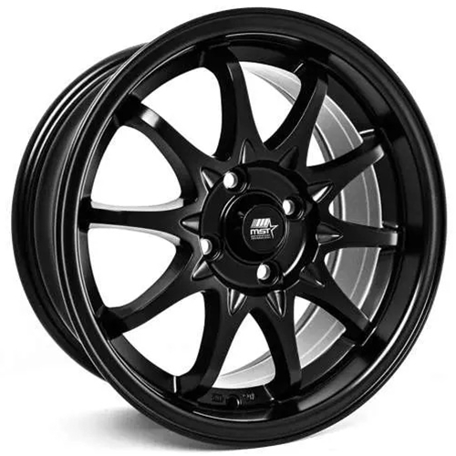 MST Wheels MT04 - Matte Black - 15x7.0 4x100 Offset +35